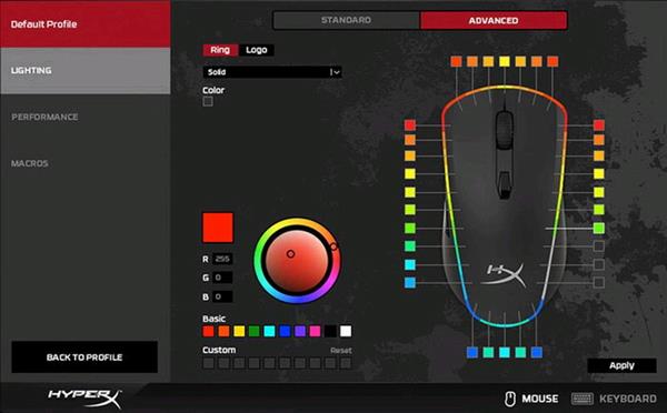 Pulsefire Surge巨浪RGB游戏鼠标AG真人游戏平台入口守望电竞光环——HyperX(图4)